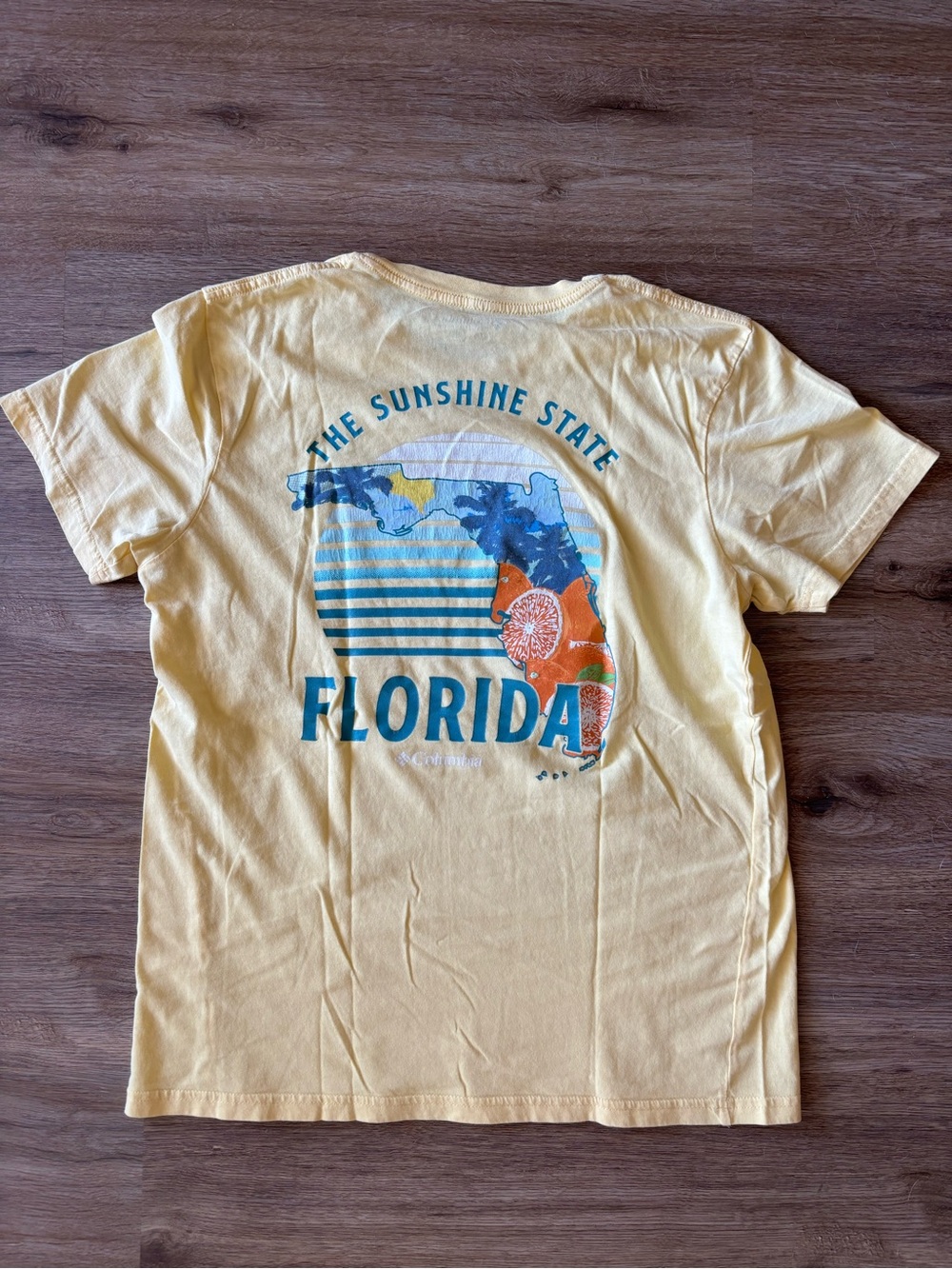 Men’s Columbia Yellow Florida T-Shirt